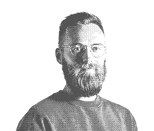 Me today: beard, round glasses, and no baker’s hat in sight.