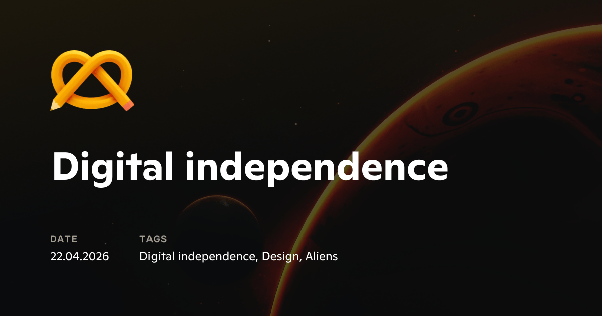 Digital independence · Medienbäcker Thomas Günther